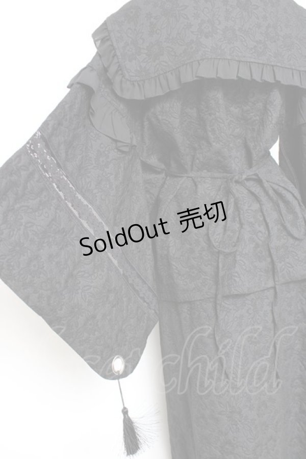 画像3: ililil / はんなり地雷ちゃん着物セーラーsetup F 黒 Y-26-02-17-072-PU-OP-SZ-ZY (3)