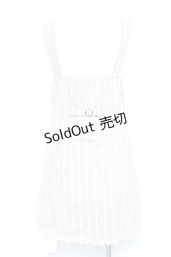 画像2: axes femme / レジメ柄ジャンスカ M ベージュ Y-26-02-17-077-AX-OP-SZ-ZY (2)