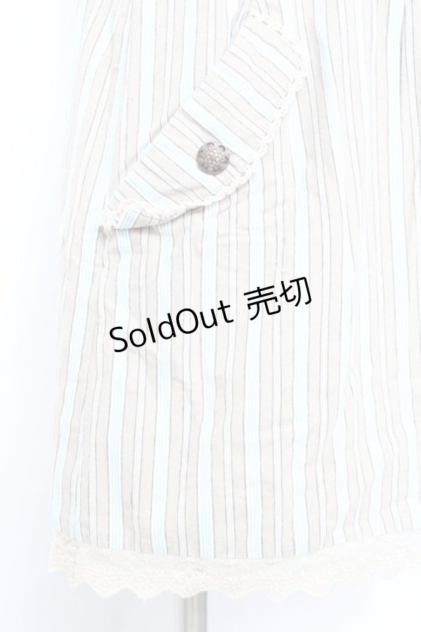 画像4: axes femme / レジメ柄ジャンスカ M ベージュ Y-26-02-17-077-AX-OP-SZ-ZY (4)