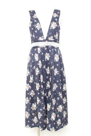 画像: axes femme / 2023年福袋ワンピース F 紺 Y-26-02-17-078-AX-OP-SZ-ZY