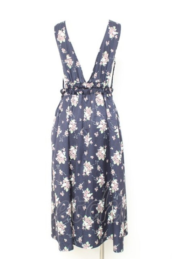 画像2: axes femme / 2023年福袋ワンピース F 紺 Y-26-02-17-078-AX-OP-SZ-ZY (2)