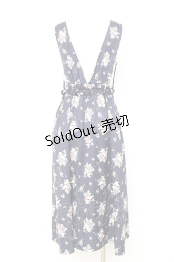 画像2: axes femme / 2023年福袋ワンピース F 紺 Y-26-02-17-078-AX-OP-SZ-ZY (2)