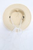 画像6: LOLITAその他 / いちごとマーガレットの麦わら帽子  ベージュ Y-26-02-17-009-LO-AC-SZ-ZY (6)