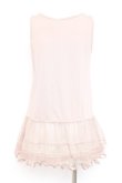 画像2: axes femme / 裾チュールタンクトップ M アワピンク Y-26-02-17-085-AX-TO-SZ-ZY (2)