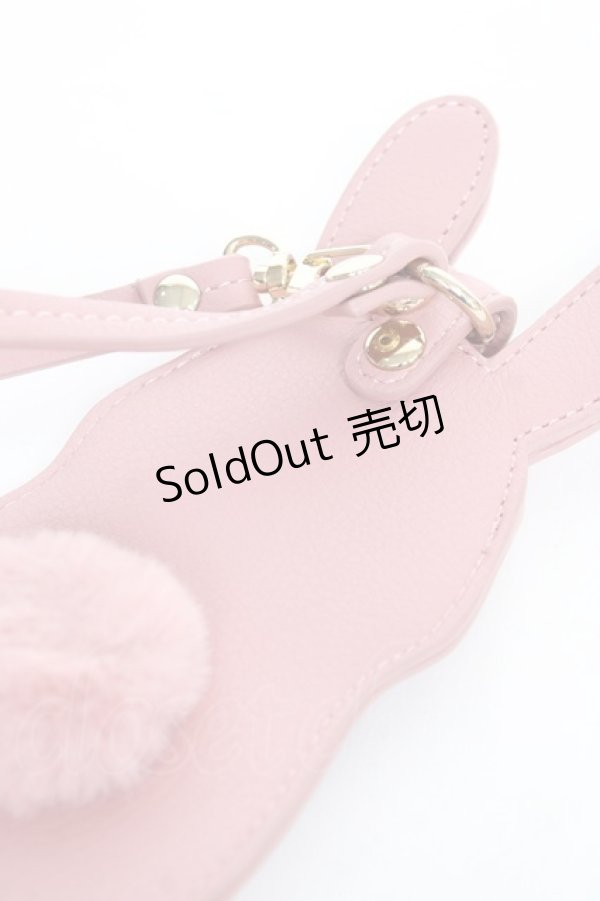 画像3: Maison de FLEUR / ラビットカードケース F ピンク Y-26-02-17-001-LO-ZA-SZ-ZY (3)