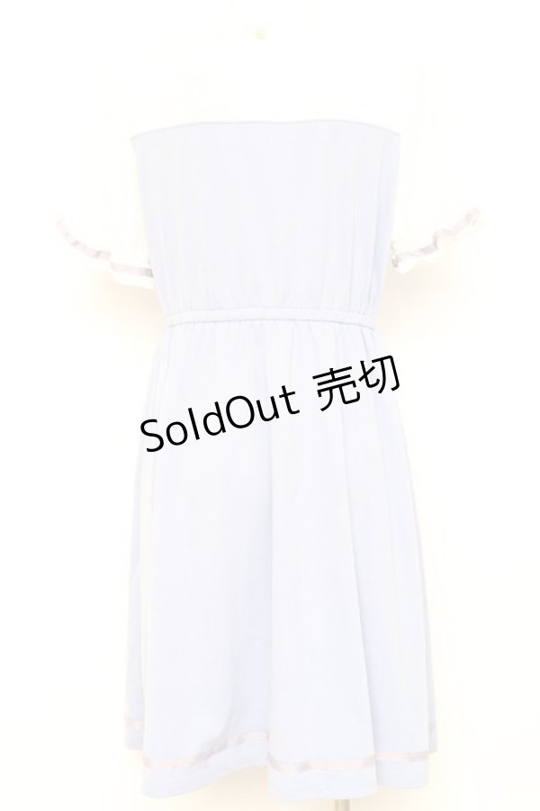 画像2: axes femme / 時計プリントカットワンピース M ラベンダー Y-26-02-17-097-AX-OP-SZ-ZY (2)