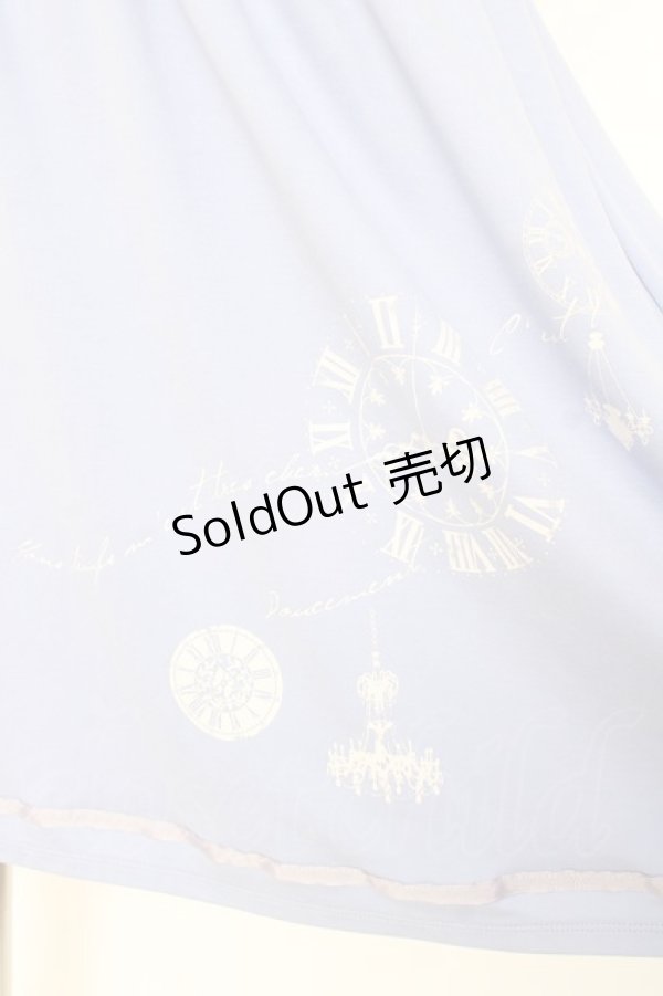 画像4: axes femme / 時計プリントカットワンピース M ラベンダー Y-26-02-17-097-AX-OP-SZ-ZY (4)