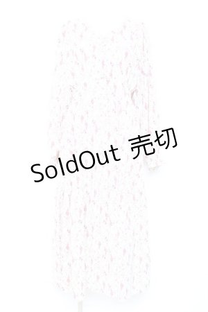 画像: axes femme POETIQUE / フラワーティアードロングワンピース M イエロー Y-26-02-17-107-AX-OP-SZ-ZY