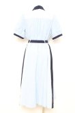 画像2: axes femme / ストライプ配色シャツワンピース F ブルー Y-26-02-17-109-AX-OP-SZ-ZY (2)