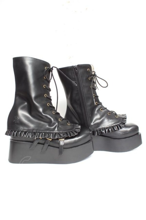 画像4: ALICE and the PIRATES / Evelyn 2 Wayシューズ M 黒 Y-26-02-17-011-PA-SH-SZ-ZY (4)