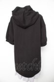 画像2: axes femme POETIQUE / パーカーワンピース M 黒 Y-26-02-17-123-AX-OP-SZ-ZY (2)