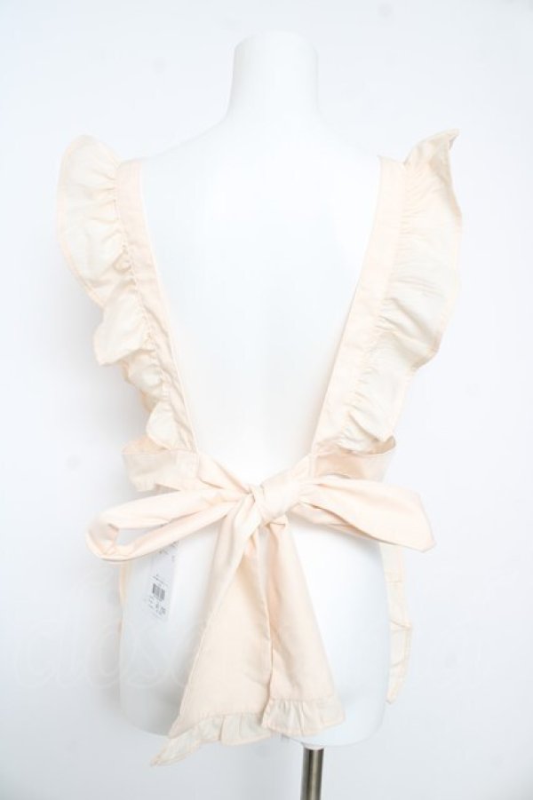 画像2: axes femme kawaii / クラシックベリー刺繍エプロン M 生成り Y-26-02-17-140-AX-OP-SZ-ZY (2)