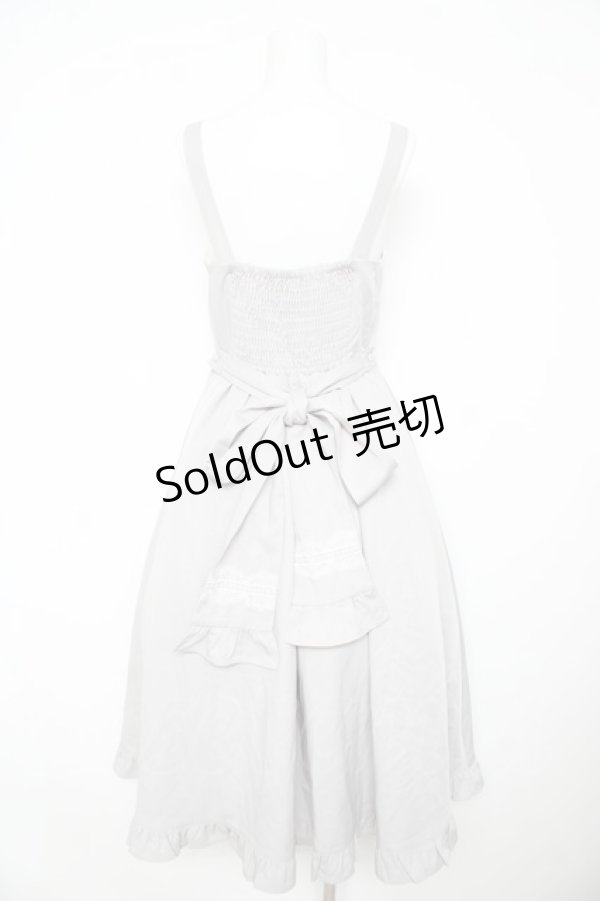 画像2: Chalmiere / シュエットジャンパースカート M グレー Y-26-02-17-144-LO-OP-SZ-ZY (2)