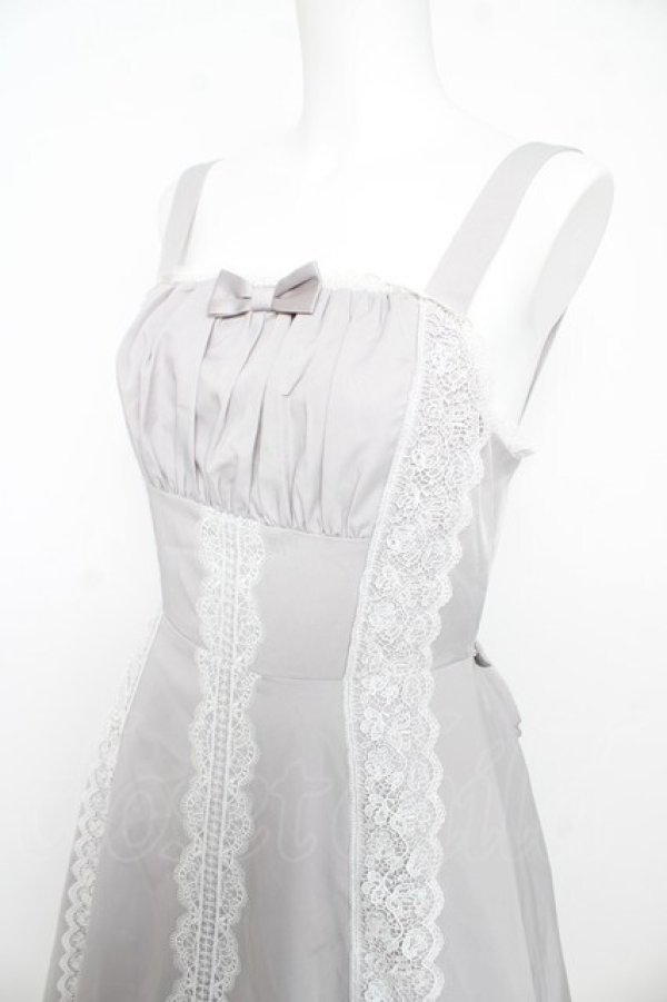 画像3: Chalmiere / シュエットジャンパースカート M グレー Y-26-02-17-144-LO-OP-SZ-ZY (3)