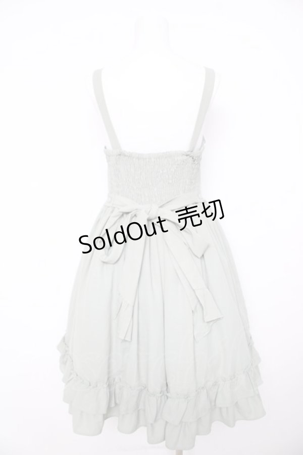 画像2: axes femme kawaii / リナズジャンパースカート M グリーン Y-26-02-17-147-AX-OP-SZ-ZS (2)