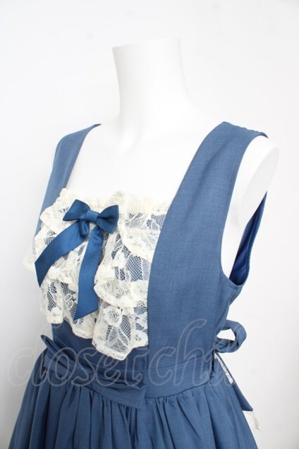 画像3: axes femme kawaii / オリビアジャンパースカート M ブルー Y-26-02-17-149-AX-OP-SZ-ZY (3)