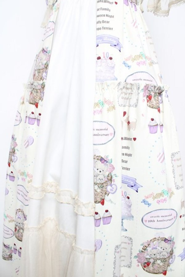 画像4: axes femme kawaii / 10thアニバーサリーワンピース M 生成り Y-26-02-17-154-AX-OP-SZ-ZY (4)