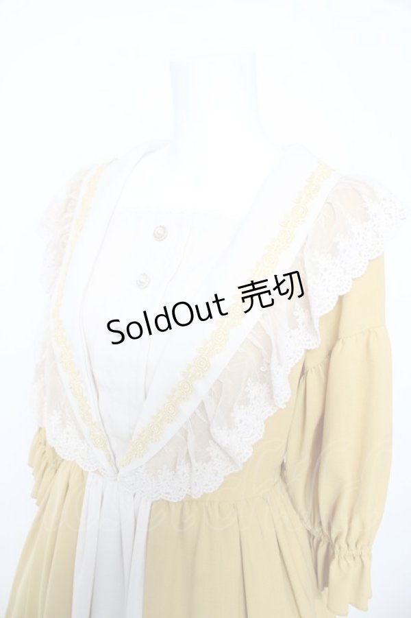 画像3: axes femme kawaii / マリアンヌワンピース M イエロー Y-26-02-17-155-AX-OP-SZ-ZY (3)