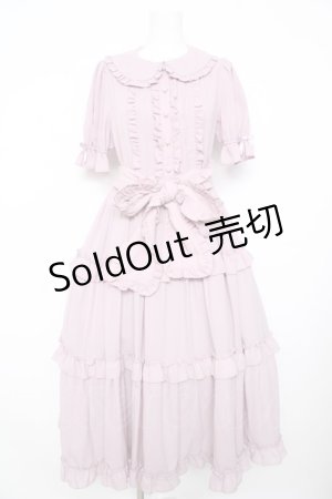 画像: axes femme kawaii / ロマンティックフリルワンピース M ピンク Y-26-02-17-156-AX-OP-SZ-ZI