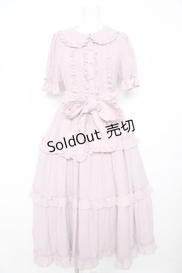 画像1: axes femme kawaii / ロマンティックフリルワンピース M ピンク Y-26-02-17-156-AX-OP-SZ-ZI (1)