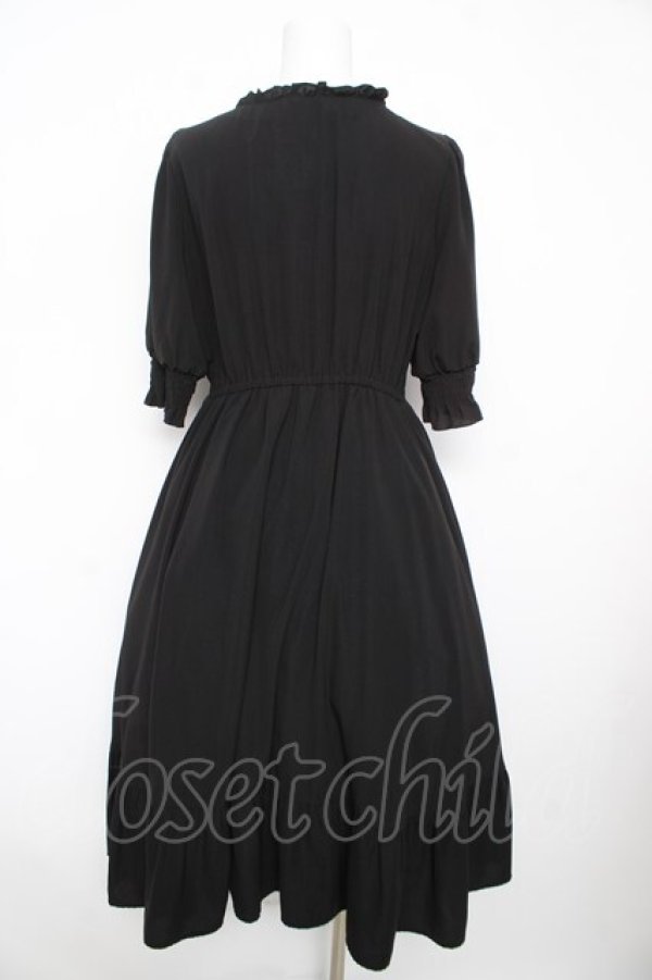 画像2: m petit by misako / AMレースアップワンピース L 中黒 Y-26-02-17-161-LO-OP-SZ-ZY (2)