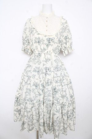 画像: m petit by misako / TT*AMトワルドジュイワンピース M 淡緑 Y-26-02-17-172-LO-OP-SZ-ZY