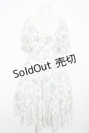 画像: m petit by misako / TT*AMトワルドジュイワンピース M 淡緑 Y-26-02-17-172-LO-OP-SZ-ZY