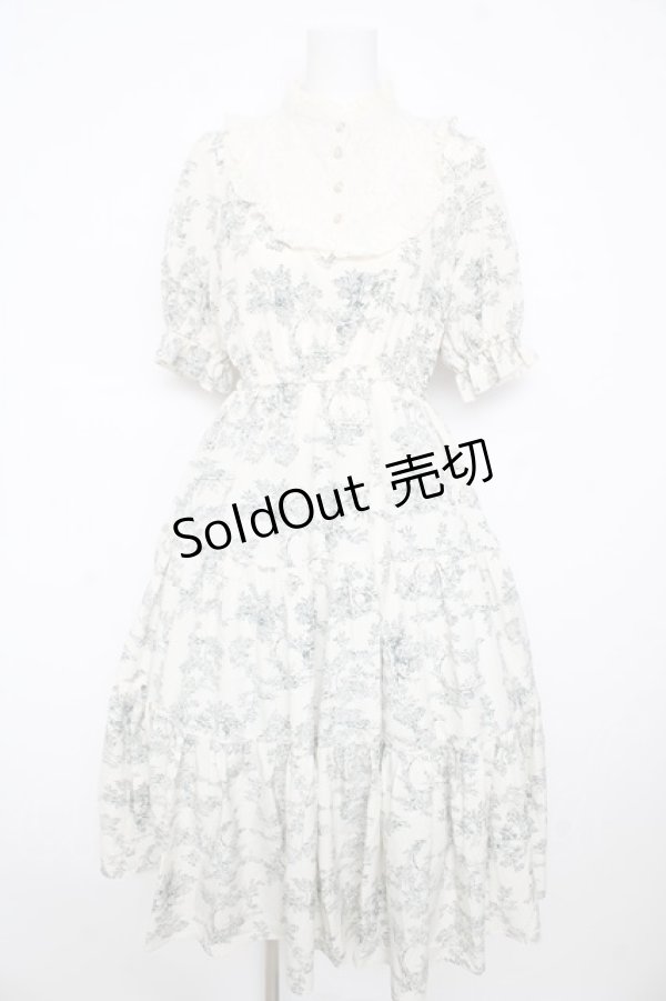 画像1: m petit by misako / TT*AMトワルドジュイワンピース M 淡緑 Y-26-02-17-172-LO-OP-SZ-ZY (1)