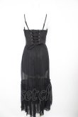 画像2: LVEU. / Corset tulle one piece F ブラック Y-26-02-17-175-GO-OP-SZ-ZY (2)