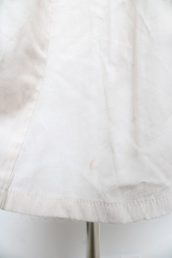 画像3: an another angelus / フロントローズ刺繍ジャンパースカート F アイボリー Y-26-02-17-177-CA-OP-SZ-ZY (3)