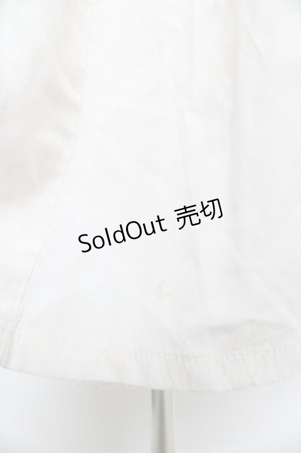 画像3: an another angelus / フロントローズ刺繍ジャンパースカート F アイボリー Y-26-02-17-177-CA-OP-SZ-ZY (3)