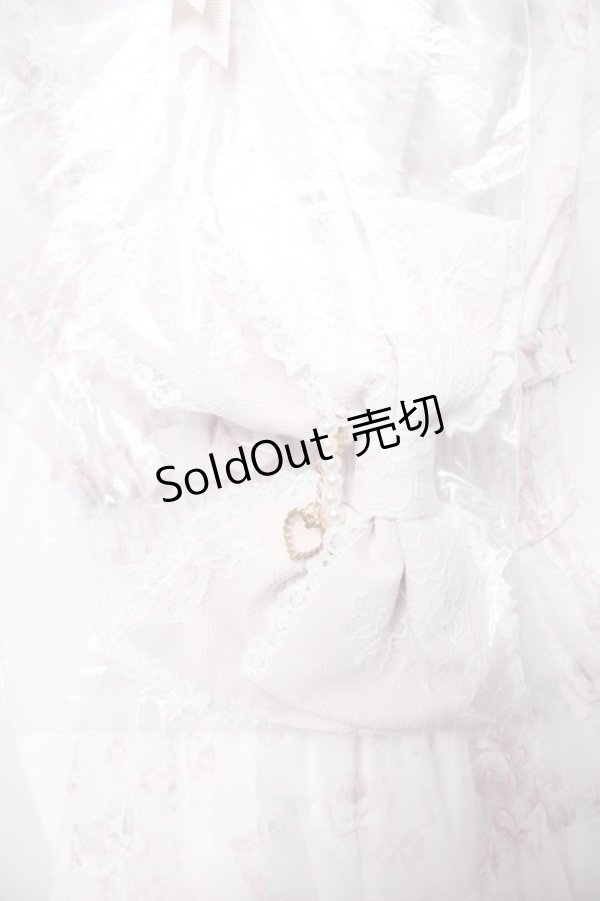 画像5: LIZ LISA / ローズリボンシフォンワンピース 0 ピンク Y-26-02-17-184-LO-OP-SZ-ZY (5)