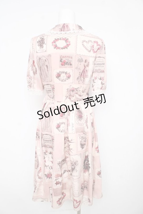 画像2: MILK / サロンワンピース  ピンク Y-26-02-17-186-ML-OP-SZ-ZY (2)