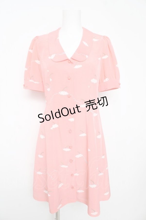 画像1: MILK / Over theレインボードレス  サンセットピンク Y-26-02-17-187-ML-OP-SZ-ZY (1)