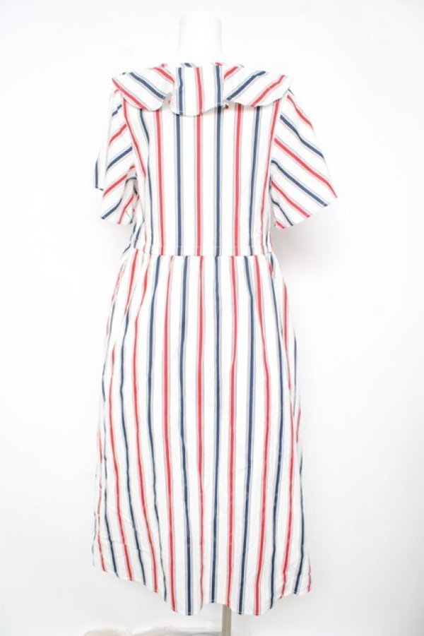 画像2: LEBECCA boutique / 海辺の街角ワンピース M 白 Y-26-02-17-190-EL-OP-SZ-ZY (2)