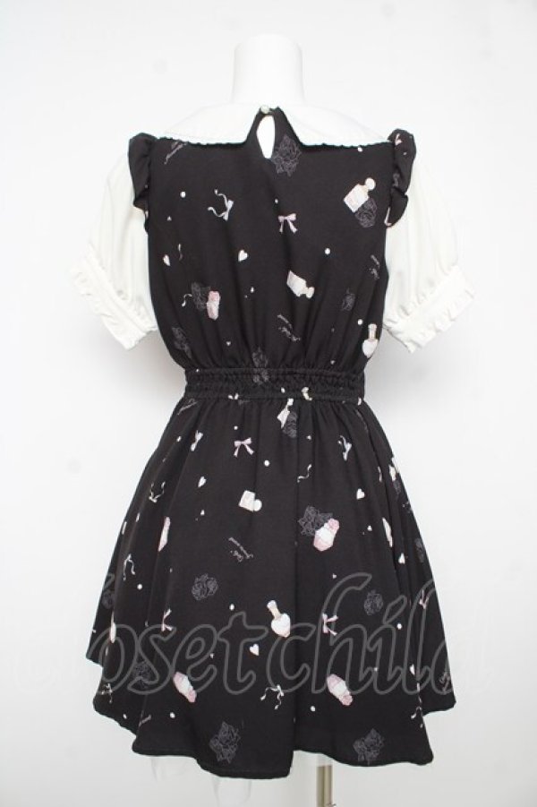 画像2: LIZ LISA / コロン柄ワンピース 0 黒 Y-26-02-17-191-LO-OP-SZ-ZY (2)