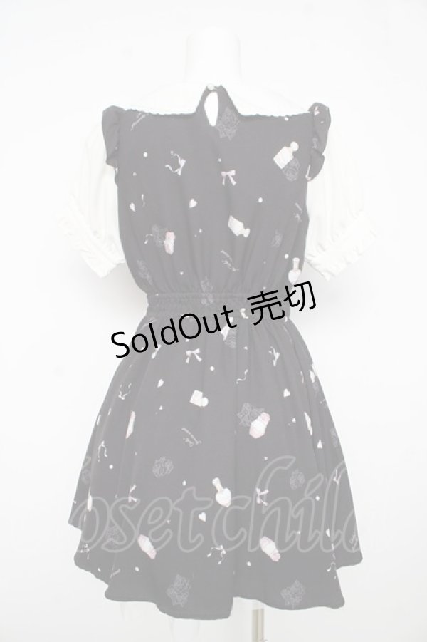 画像2: LIZ LISA / コロン柄ワンピース 0 黒 Y-26-02-17-191-LO-OP-SZ-ZY (2)