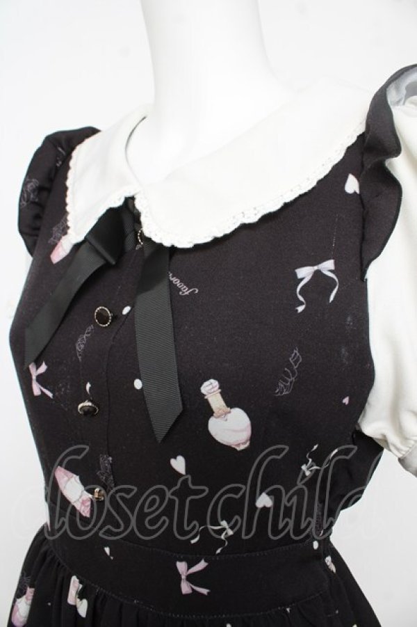 画像3: LIZ LISA / コロン柄ワンピース 0 黒 Y-26-02-17-191-LO-OP-SZ-ZY (3)