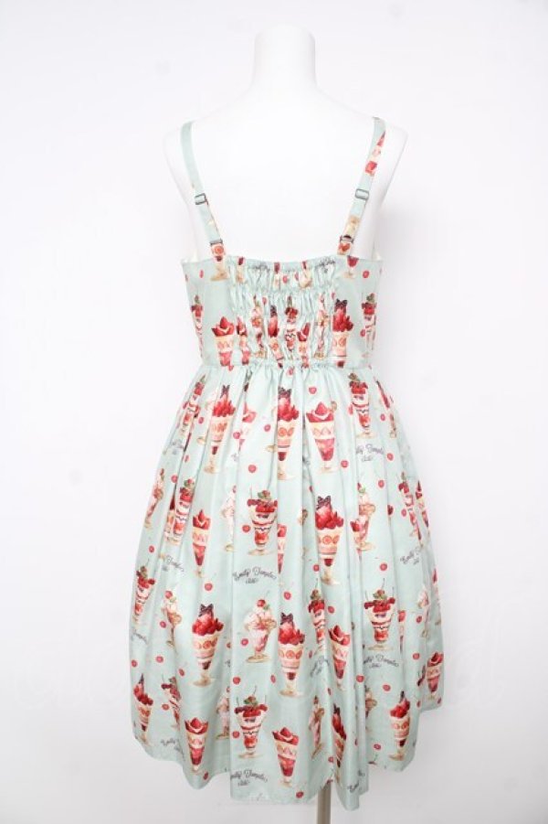 画像2: Emily Temple cute / BerryCherry Parfaitキャミソールワンピース M ミント Y-26-02-17-194-ET-OP-SZ-ZY (2)