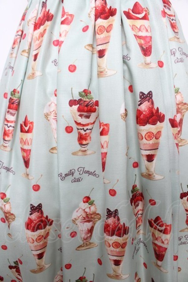 画像3: Emily Temple cute / BerryCherry Parfaitキャミソールワンピース M ミント Y-26-02-17-194-ET-OP-SZ-ZY (3)