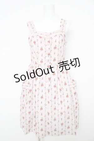 画像: MILK / ローズガーランドドレス F ベビーピンクフラワー Y-26-02-17-198-ML-OP-SZ-ZY