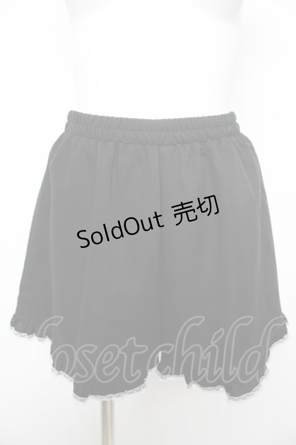 画像4: Secret Honey / ハシゴレーススタンドカラーラッフルセットアップ 2 ブラック×ホワイト Y-26-02-17-201-CA-OP-SZ-ZY (4)