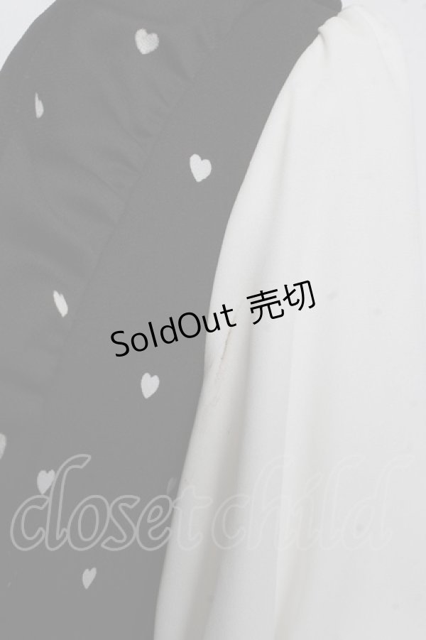 画像3: mille fille closet by LODISPOTTO / Heart Dollyワンピース M ブラック Y-26-02-17-202-LO-OP-SZ-ZS (3)