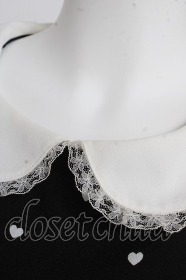 画像4: mille fille closet by LODISPOTTO / Heart Dollyワンピース M ブラック Y-26-02-17-202-LO-OP-SZ-ZY (4)