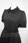画像3: Sheglit / ストライプタックワンピース  黒 Y-26-02-17-204-EL-OP-SZ-ZY (3)