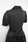 画像4: Sheglit / ストライプタックワンピース  黒 Y-26-02-17-204-EL-OP-SZ-ZY (4)