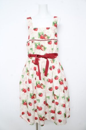 画像: Emily Temple cute / Dear Strawberryノースリーブワンピース  アイボリー Y-26-02-17-206-ET-OP-SZ-ZY