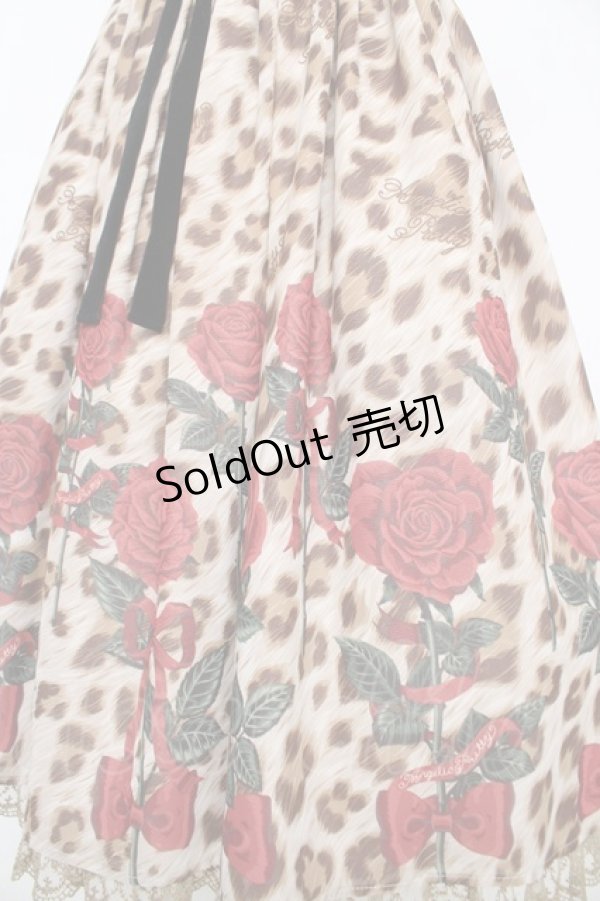 画像4: Angelic Pretty / Rebecca Leopardジャンパースカート  ブラウン Y-26-02-17-207-AP-OP-SZ-ZY (4)