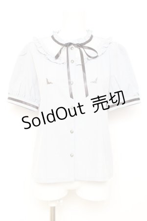 画像: axes femme / クラシカル　ブラウス F サックス Y-26-02-17-017-AX-BL-SZ-ZS