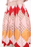 画像4: PINK HOUSE / オリジナルチェックパッチワークワンピース F ピンク Y-26-02-17-211-LO-OP-SZ-ZY (4)